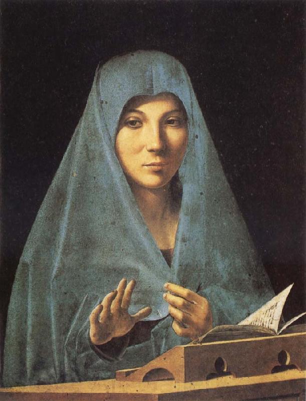Antonello da Messina Virgin Annunciate Norge oil painting art